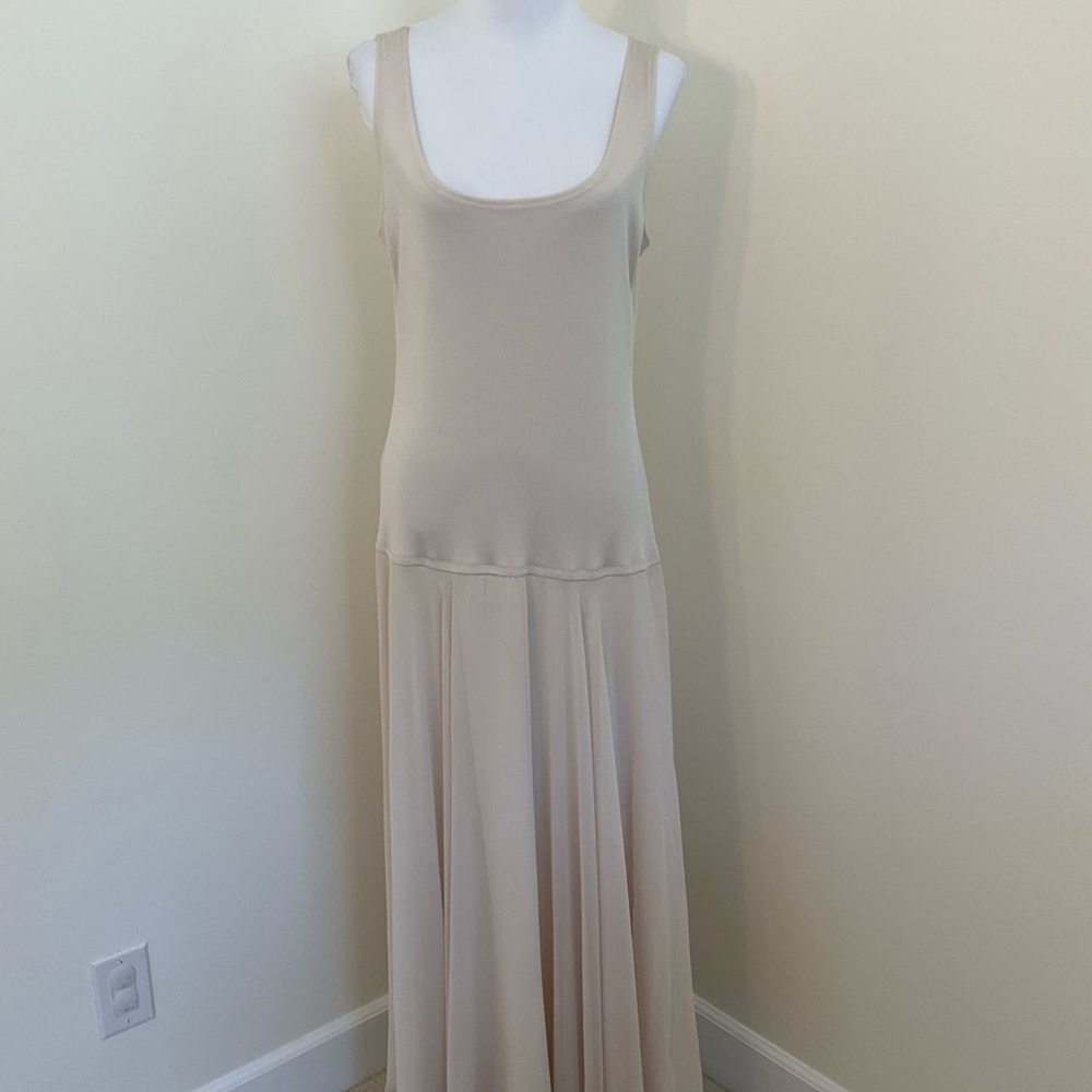 Daymor Couture Beige Evening Dress